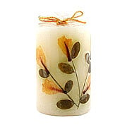 Flower Candle Ylang Ylang Cylindrical - 