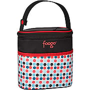 Foogo Insulated Bottle Carrier Poppy Patch - 