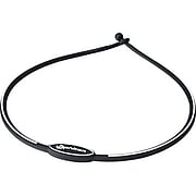 Titanium Sport Necklace Black-White 17inch - 