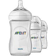 <strong>Avent 新安怡 自然原生婴儿奶瓶9oz 不含BPA  3个装</strong>