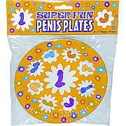 Super Fun Penis 7-inch Party Plates - 