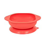 Silicone Suction Bowl Lion Red - 