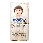 Moony Pull-Ups Diaper Natural Type Pants, Size XL, 32 pcs for 12-22 kg Baby