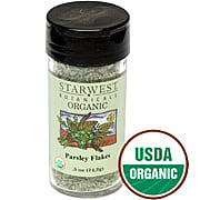 Organic Parsley Leaf Flakes Jar - 