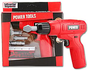 Kids Power Tools Mini Toy Drill Set with 3Interchangeable Drill Bits Sound and Motion