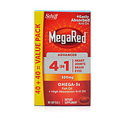 MEGARED Advanced 4in1 2x Concentrated Omega - 500mg