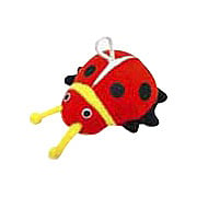 Ladybug Children's Terrycloth Bath Sponge - 