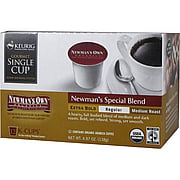 Gourmet Single Cup Coffee Newman's Special Blend - 