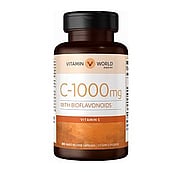 <strong>Vitamin World 美维仕维生素C 1000mg含天然生物类黄酮 美白淡斑提高免疫 100粒</strong>