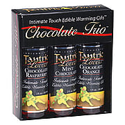 Intimate Touch Edible Warming Oil Chocolate Trio - 