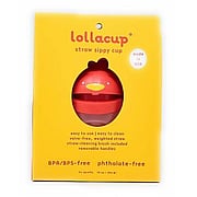 Lollacup Straw Sippy Cup 10 oz Bold Red - 