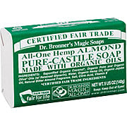 Organic Castile Bar Soap Almond - 