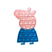 Pink and blue page press happy educational toys