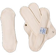 Small Organic Undyed Day Pad 3-pack - 