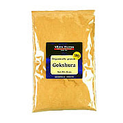 Certified Organic Gokshura Fruit Powder - 