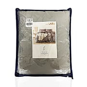 "Quality Sleep  2 x Pillow Cases/ 1 x Duvet Cover (W/TIES), Microfiber QUEEN GREY"