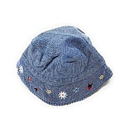 <strong>韩版儿童防护帽婴儿蓝碎花款 帽围50cm, 1~3岁</strong>