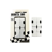 INFINITY 3D Stereo Geometry Black and White Style Two Infinite Rubik's Cube Thinking Training Puzzle Magnetic Bricks