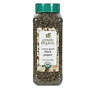 Simply Organic Black Pepper Coarse Grind - 