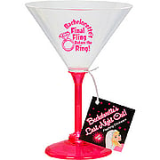 Final Fling Flashing Martini Glass - 