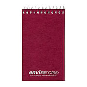 Memo & Note Books Earthtone Wirebound Memo Book 3'' x 5'' Sugar Cane Paper - 