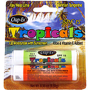 SPF 15 Tropicals Lip Moisturizer Tahitian Tangerine & Key West Lime - 
