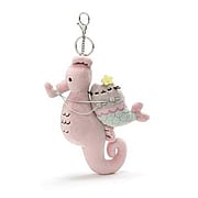 Mermaid Pusheen and Seahorse Deluxe Clip - 