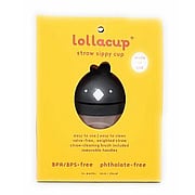Lollacup Straw Sippy Cup 10 oz Chic Black - 
