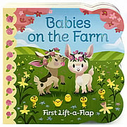 Chunky Lift a Flap Books Babies on the Farm - 