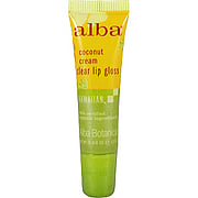 Alba Hawaiian Clear Lip Gloss Coconut Cream - 