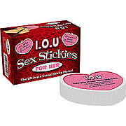 I.O.U. Sex Stickers For her - 