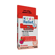 Kids 0-9 Remedies Flu Relief, Raspberry Flavored Oral Solutions  - 