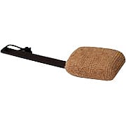 Bamboo Personal Care Products Bath Mitt, Brown Sisal & Black Bamboo Fibre - 