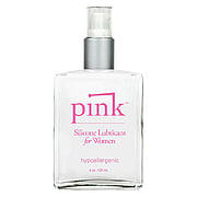 Pink Silicone Lubricant for Women Hypoallergenic - 