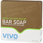 Green Tea & Mint All Natural Bar Soap - 