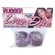 Rubber Love Dice - 