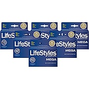 6 Pack Lifestyles Mega XL - 