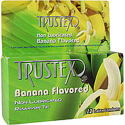 Non Lubricated Banana Flavored Condom - 