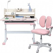 USELUCK Kids Desk Chair Set, Height Adjustable Ergonomic Children Study Table Students -