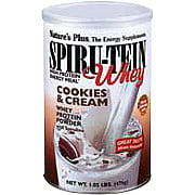 Cookies & Cream SPIRU-TEIN WHEY Shake - 