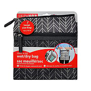 Grey FEATHER GRAB & GO wet/dry bag - 