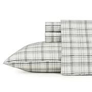 100% Cotton Beacon Hill Grey Twin Flannel Sheet Set -