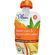 Sweet Corn & Carrot with Turkey & Sage Organic Meals Stage 3 - 