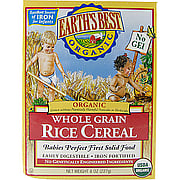 Organic Whole Grain Rice Cereal - 