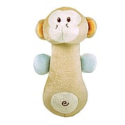 Bamboo Zoo Monkey Soft Shaker - 