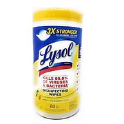 <strong>Lysol消毒湿巾柠檬和柠檬花香味-80抽</strong>