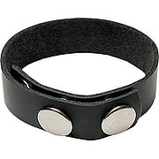 3 Snap Cock Ring Leather - 