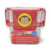 Zoo Stainless Steel Lunch Kit Monkey - 