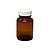 Round Amber Spice Jar with Cap -