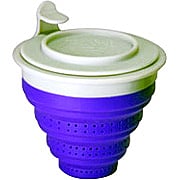 Tuffy Steepers Violet Folding Steeper with Lid - 